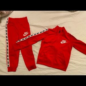 Toddler Nike track suit.